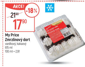 Mražený krém My Price