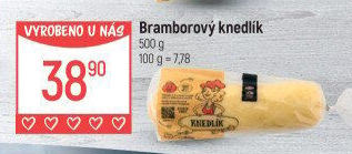 Knedlík bramborový Globus