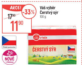 Sýr čerstvý Váš Výběr