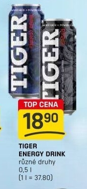 Energetický nápoj Tiger