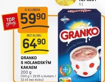 Instantní kakao Granko Orion
