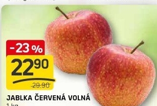 Jablka červená