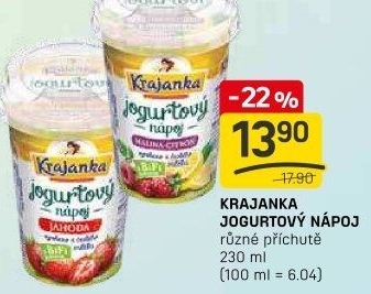 Jogurtový nápoj Krajanka