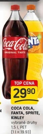 Limonáda Coca Cola - FLOP TOP akcniletaky.com