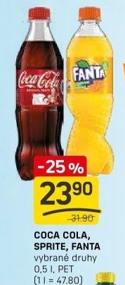 Limonáda Coca Cola