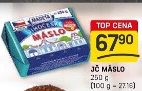 Máslo Jihočeské Madeta
