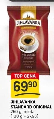 Mletá káva Standard Jihlavanka