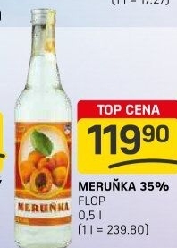 Pálenka Meruňka Flop