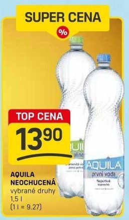Přírodní voda Aquila