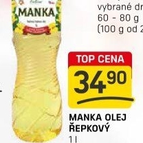 Řepkový olej Manka Fabio