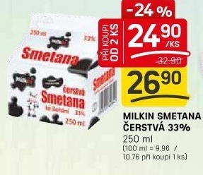 Smetana Milkin 33%