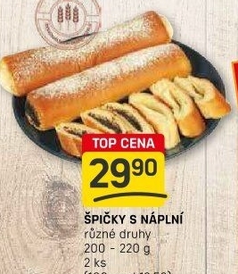 Špička s náplní