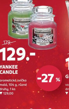 Svíčky vonné Yankee Candle