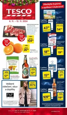 akční leták Tesco 6.11.2024-12.11.2024