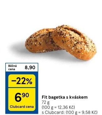 Bageta fit s kváskem