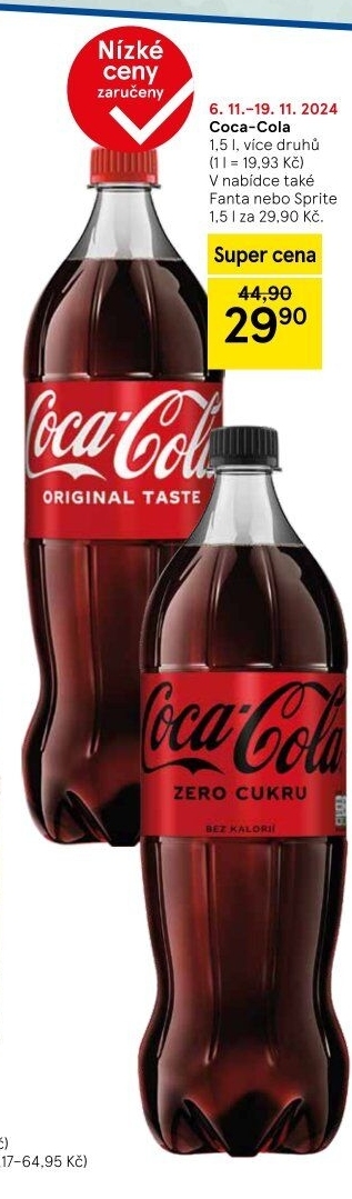 Limonáda Coca Cola
