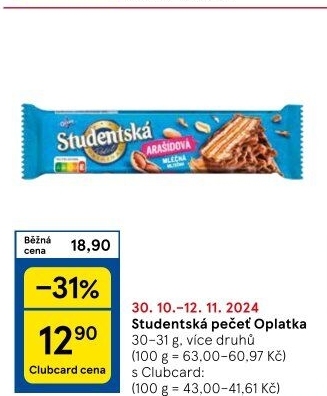 Oplatka Studentská pečeť Orion