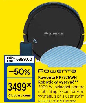 Robotický vysavač Rowenta RR7375WH