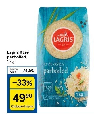 Rýže parboiled Lagris