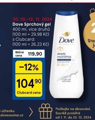 Sprchový gel Dove