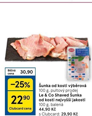 Šunka od kosti výběrová