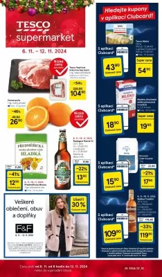 akční leták Tesco 6.11.2024-12.11.2024