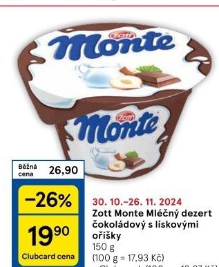 Dezert Monte Zott