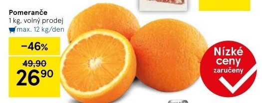 Pomeranče - Tesco akcniletaky.com
