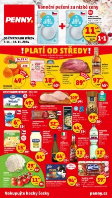 akční leták Penny Market 7.11.2024-13.11.2024