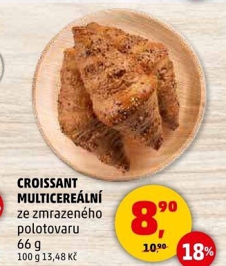 Croissant multicereální