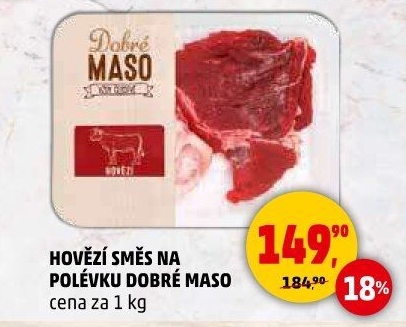 Hovězí polévková směs Dobré maso