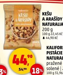 Kešu a arašídy Naturalia