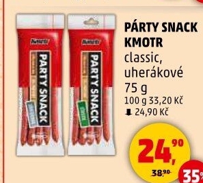 Párty snack klasik Kmotr