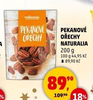 Pekanové ořechy Naturalia