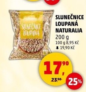 Slunečnice loupaná Naturalia
