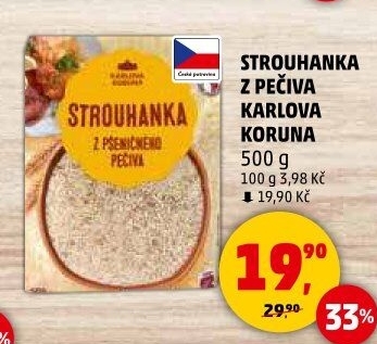 Strouhanka Karlova Koruna