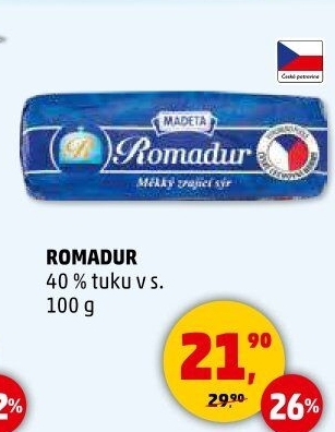 Sýr Romadur Madeta