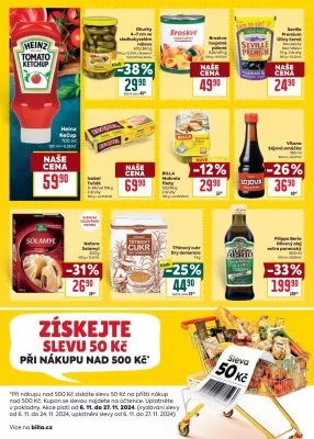 akční leták BILLA 6.11.2024-12.11.2024