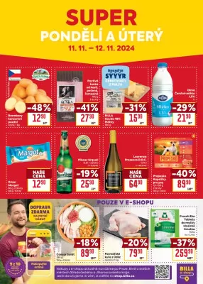 akční leták BILLA 6.11.2024-12.11.2024