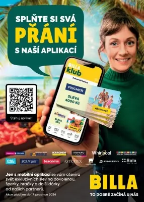 akční leták BILLA 6.11.2024-12.11.2024