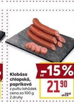 Chlapská klobása