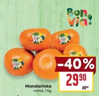 Mandarinky Billa Bonvia