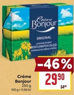 Margarín Créme Bonjour Rama
