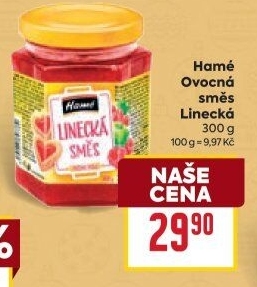 Směs ovocná linecká Hamé