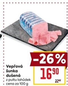 Šunka vepřová dušená
