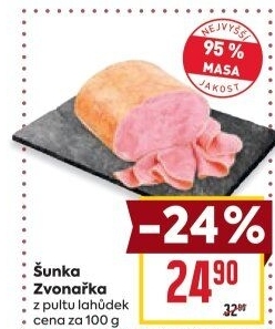 Šunka Zvonařka nejvyšší jakosti