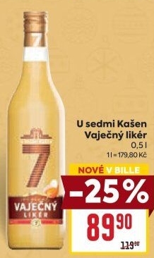 Vaječný likér U sedmi Kašen