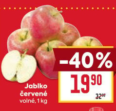 Jablka červená