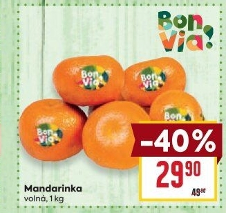 Mandarinky Billa Bonvia