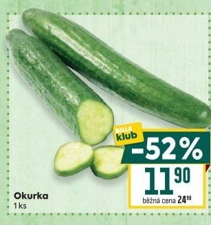 Okurka salátová - hadovka